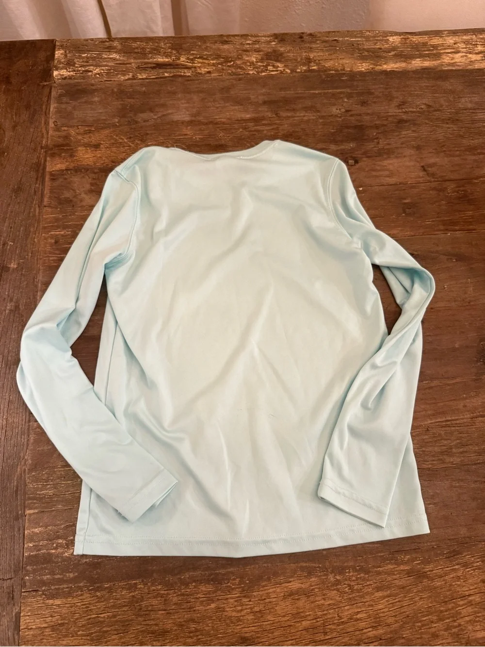 The Ritz-Carlton, Turks and Caicos Light Blue Long Sleeve Swim Rash guard